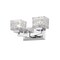 Z-Lite Rubicon 2 Light Vanity, Chrome & Clear 1927-2V-CH-LED - alternate 6